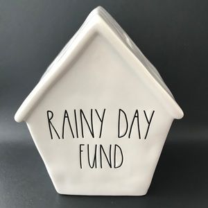 Rae Dunn Rainy Day Fund Piggy Bank